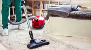 bedroom cleaning