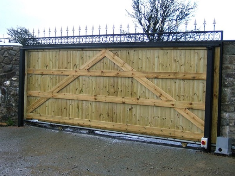 Sliding Security Gates