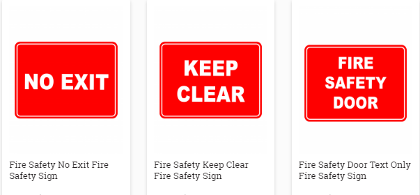 Common Safety Fire Signs to Locate in Every Commercial Building