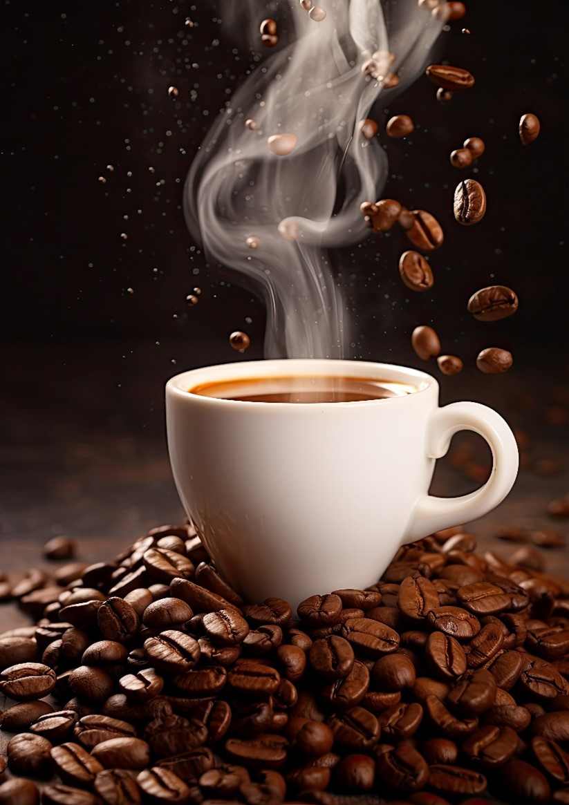 Organic coffee beans
