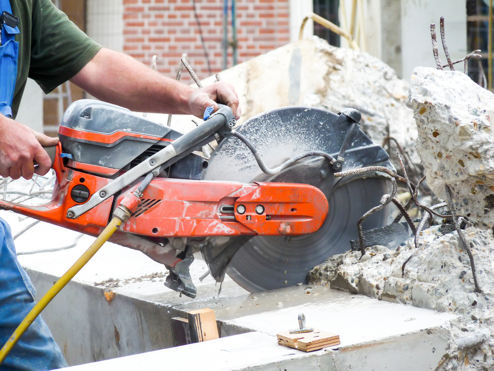 husqvarna concrete saw
