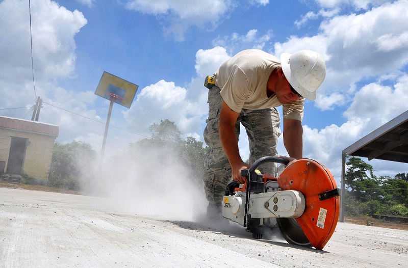 husqvarna concrete saw