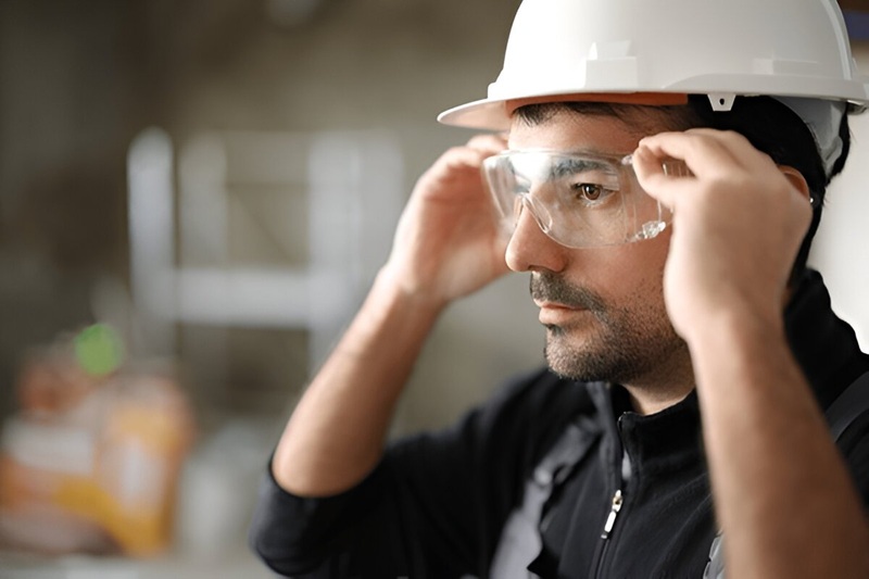 scratch resistant safety glasses