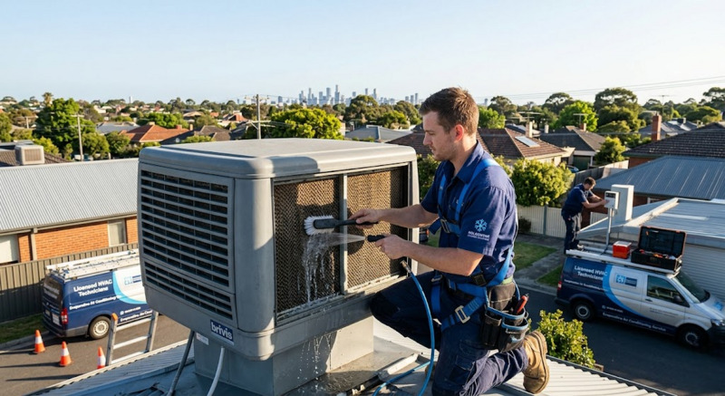 evaporative air conditioning service melbourne