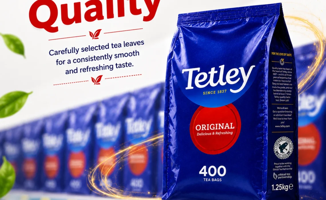 Tetley Tea 400 Tea Bags